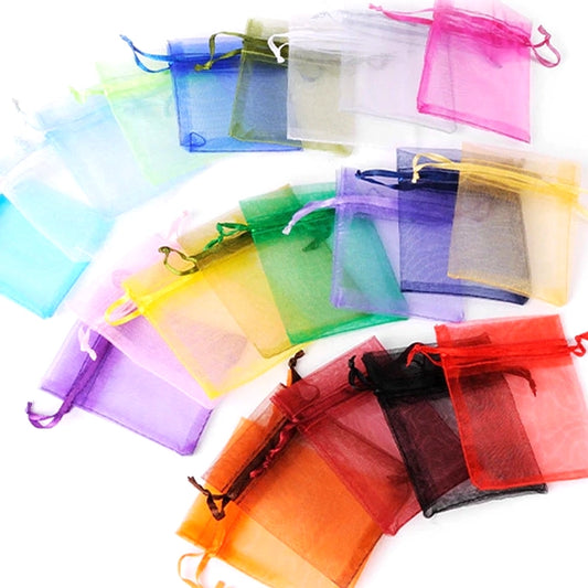 Bolsa de Organza 13x18cm - Set 10und - Color a Elección