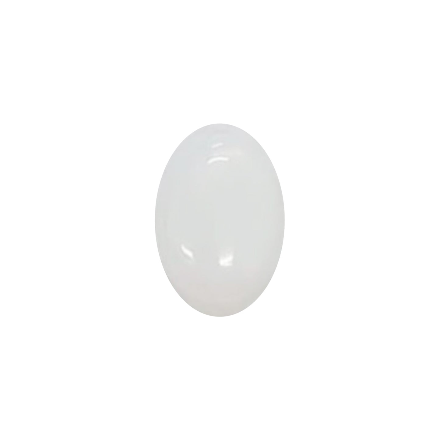 Cabuchón de piedra Ovalado - 15x20mm - Cuarzo Blanco