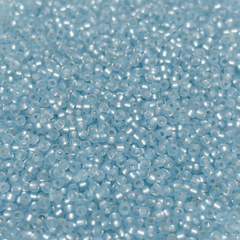 Mostacilla Calibrada China 10gr - RR20 - Celeste opaco
