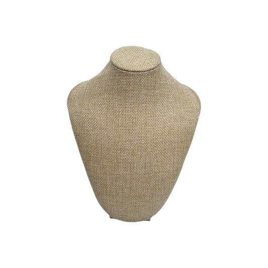 Exhibidor busto arpillera - 15x22