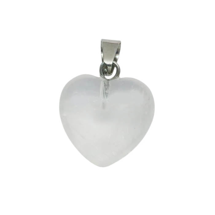Colgante corazón de Piedra de 15mm - 1und - A Elección