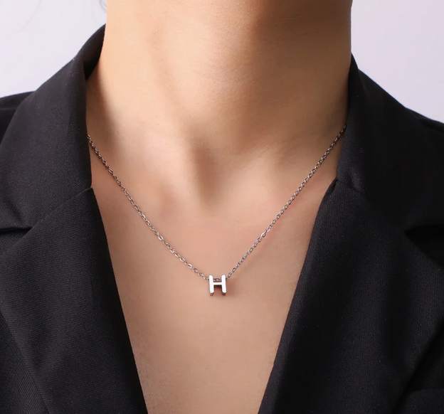 Letras Sep Acero Quirúrgico Plateado 8x9mm - 1und - A Elección