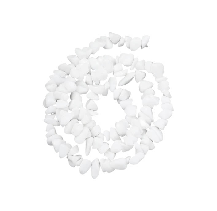 Chip de Piedra Onix Blanco | Tira 80cm aprox