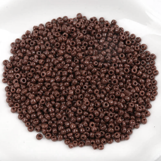 Mostacilla 8/0 - 3mm - 30gr - Café