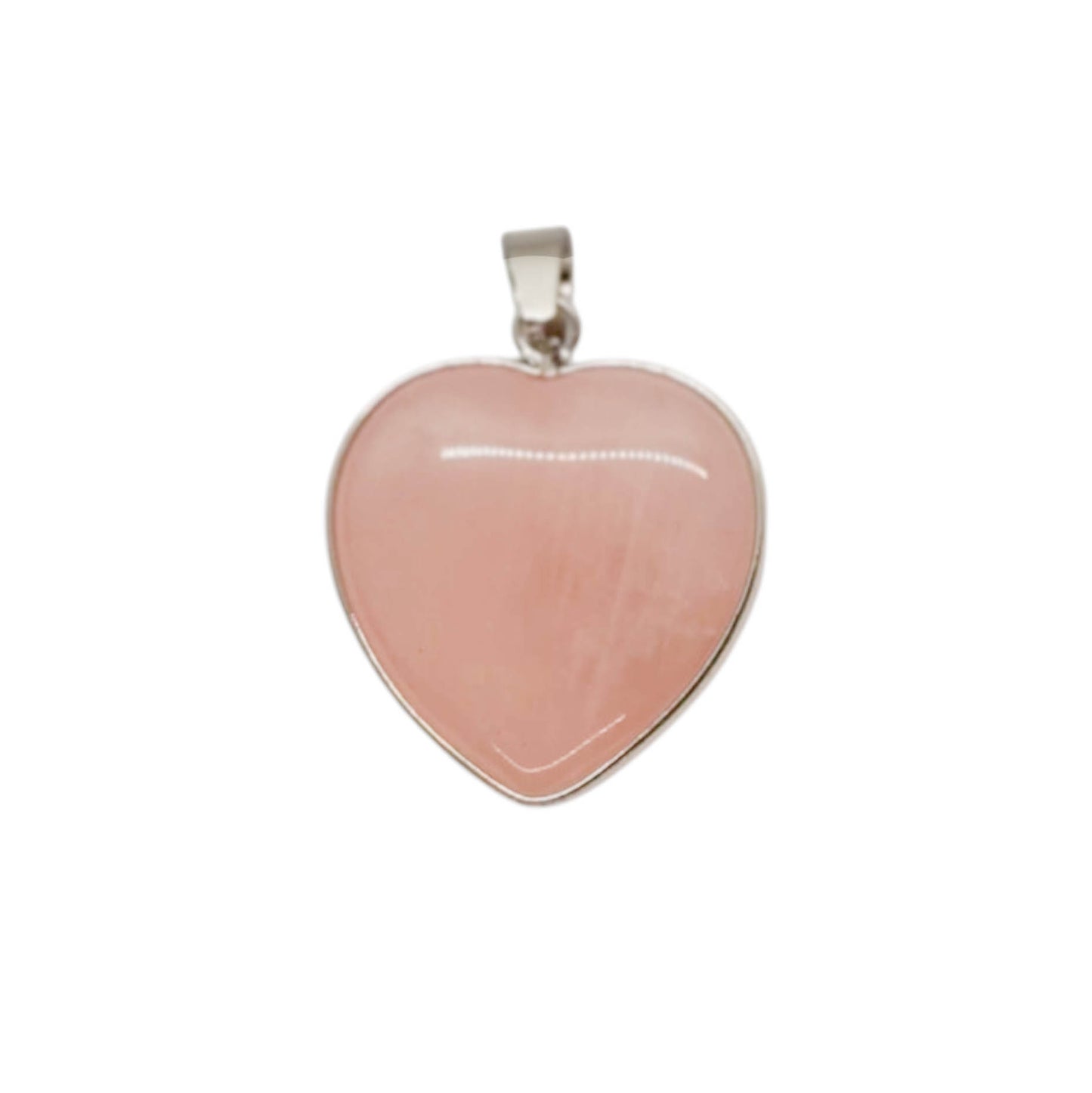 Colgantes Corazon de piedra con base - 25mm - Piedra a elección