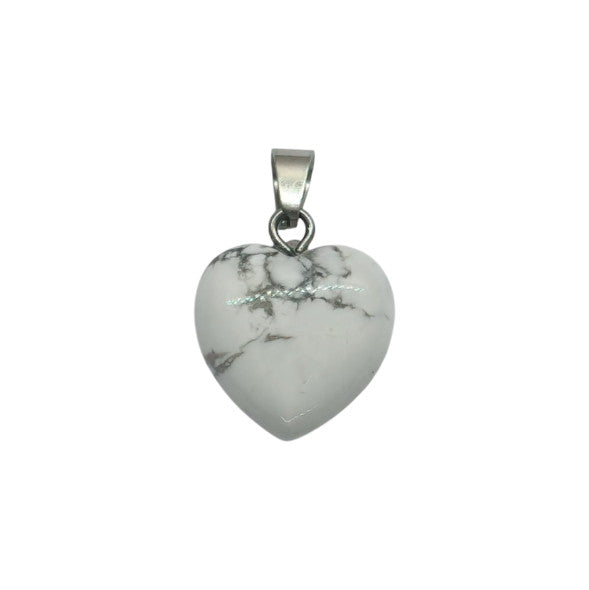Colgante corazón de Piedra de 15mm - 1und - A Elección