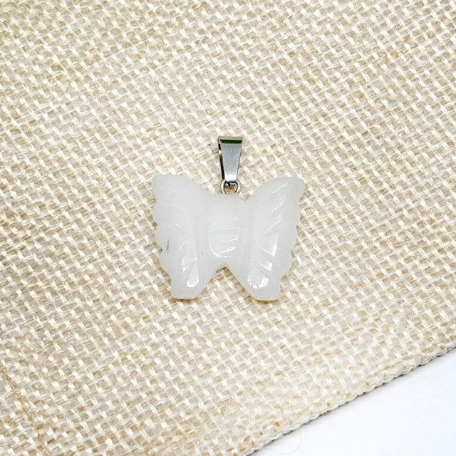 Colgante de piedra Mariposa de 20mm - A Elección