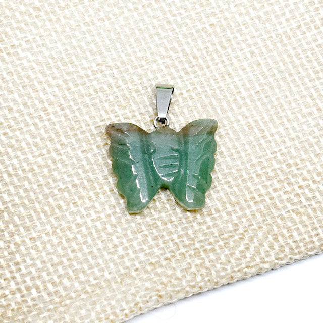 Colgante de piedra Mariposa de 20mm - A Elección