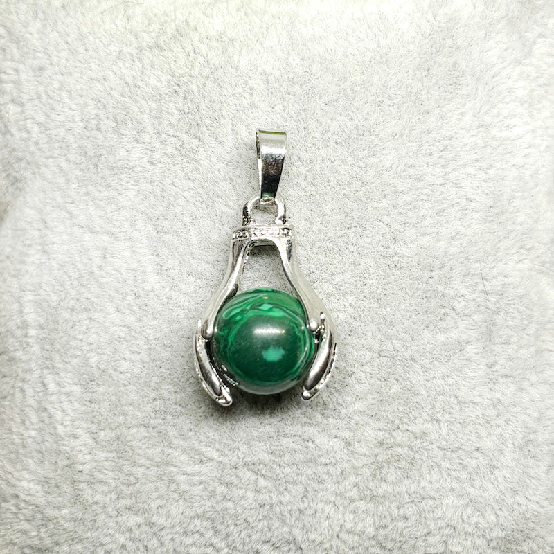 Colgante Palmas con bolas de piedra - 30mm