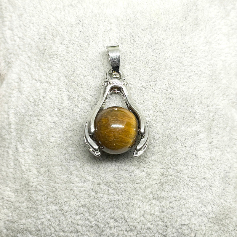 Colgante Palmas con bolas de piedra - 30mm