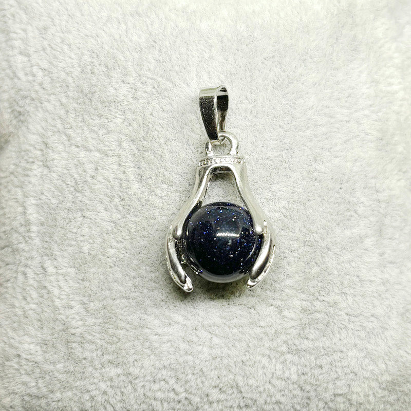 Colgante Palmas con bolas de piedra - 30mm