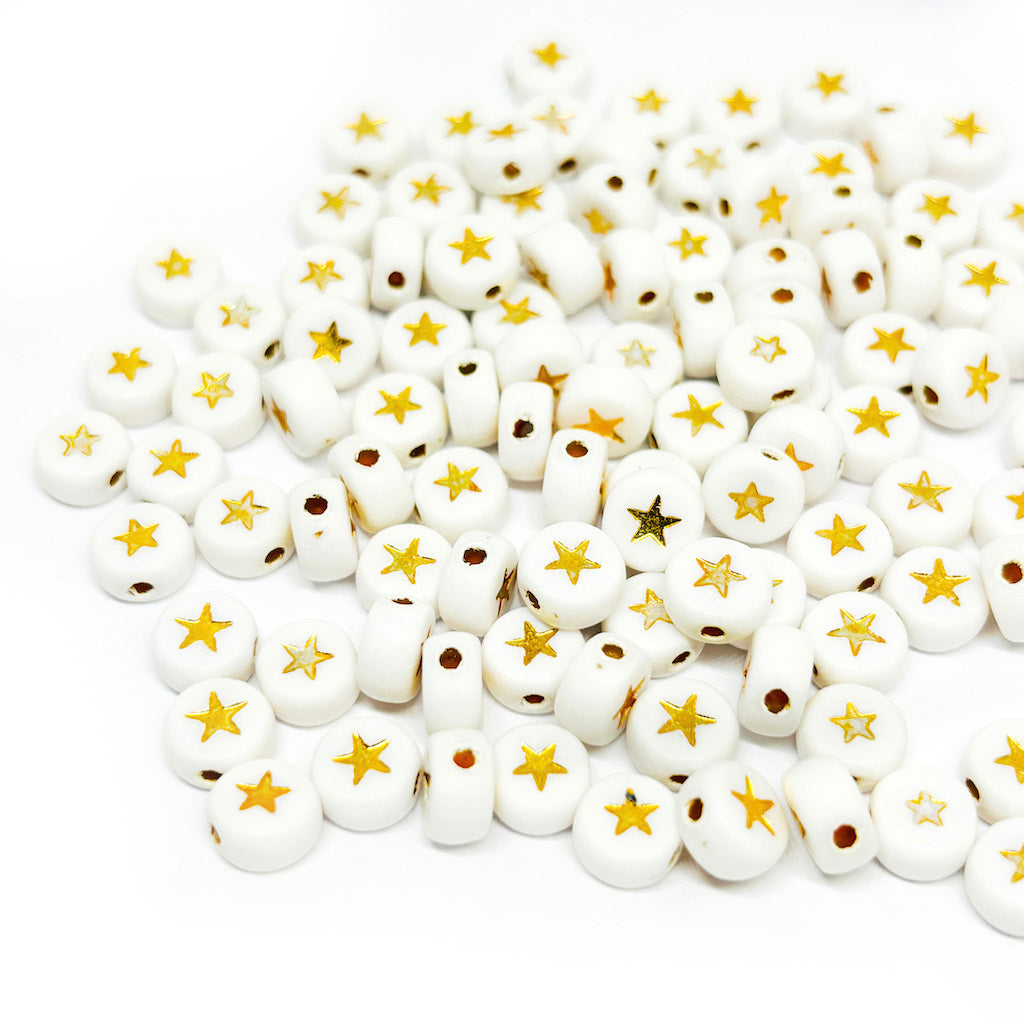 Estrella Acrílicos - 7mm - 10gr. - Dorado