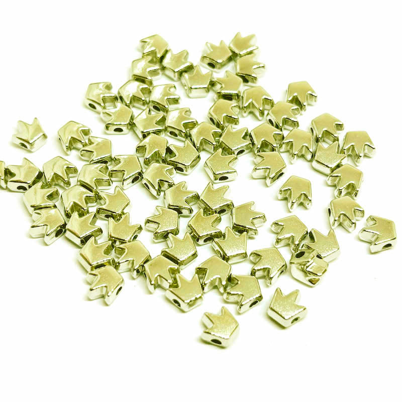 Acrilico Cromado Dorado - 6mm - 50und - Coronitas