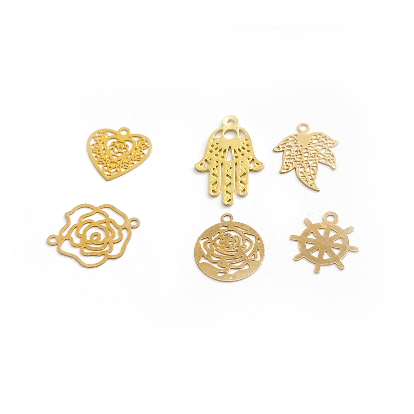 Promo 6x - Colgantes con baño de oro - A elección