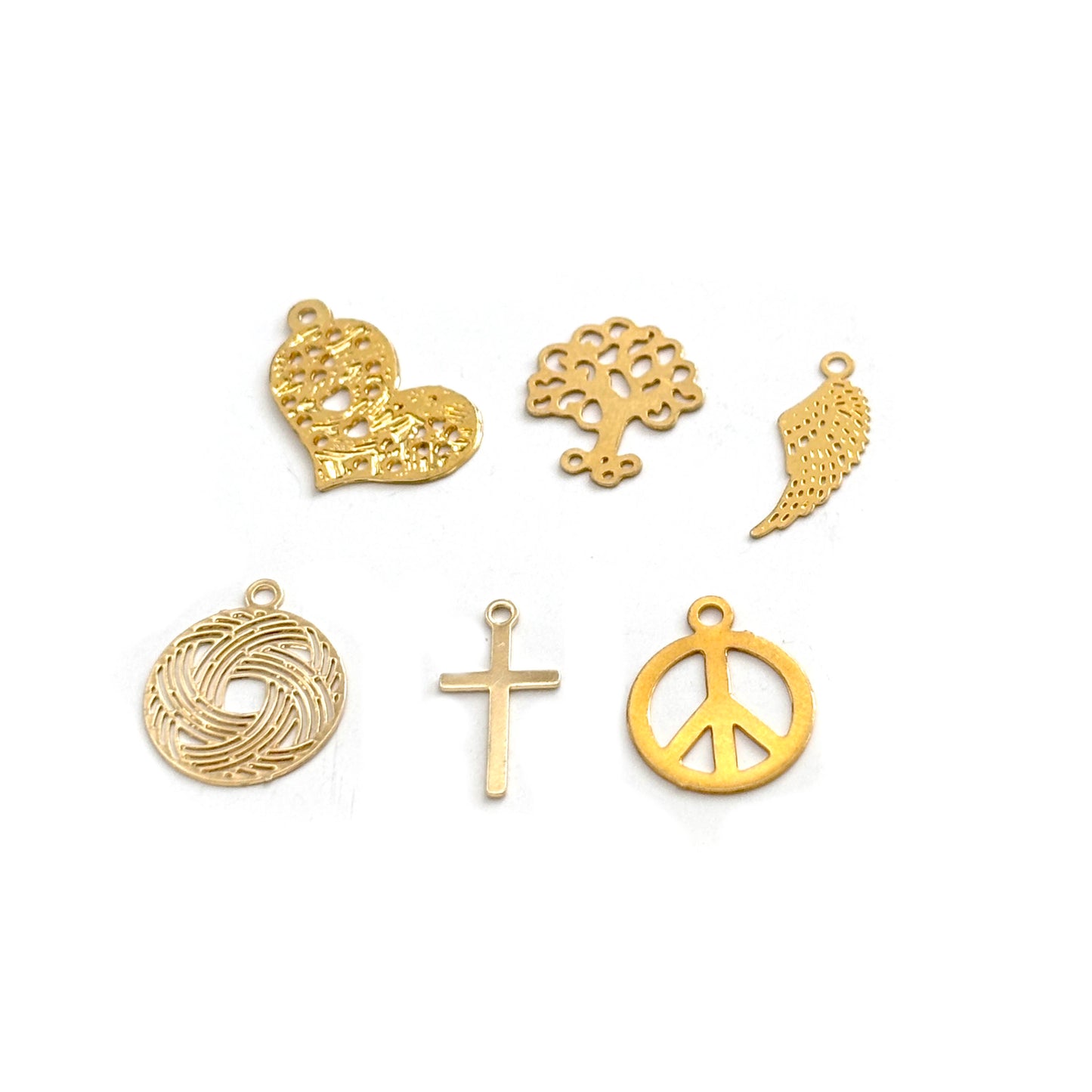 Promo 6x - Colgantes con baño de oro - A elección