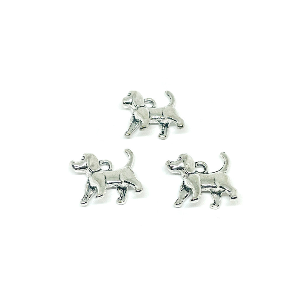 Colgante Perrito - 15mm - 3und