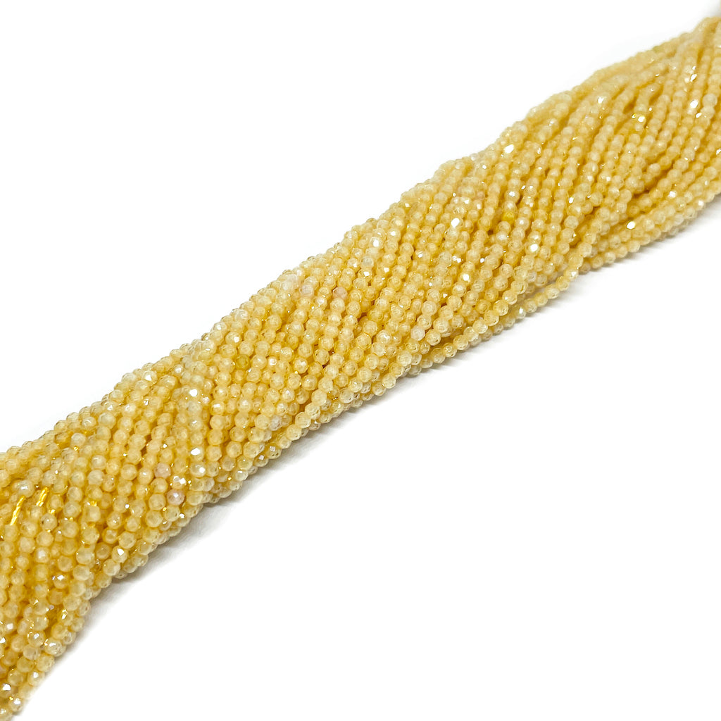 Circonita Amarilla - Mini Piedra de 2mm - 180 cuentas aprox.