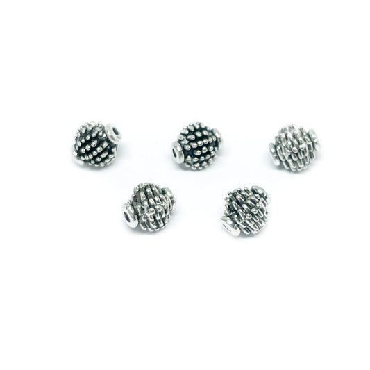 Separador Bola con textura - 8mm - 5und