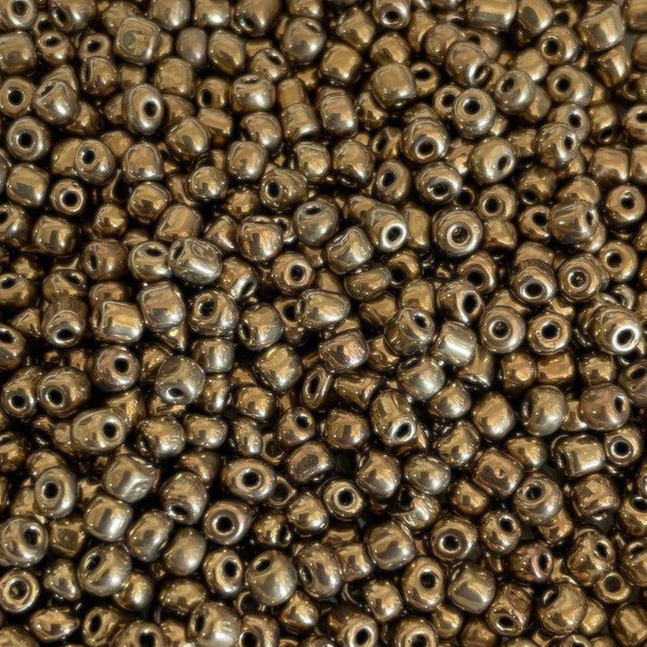 Mostacillón 6/0 - 4mm - 25gr - Bronce