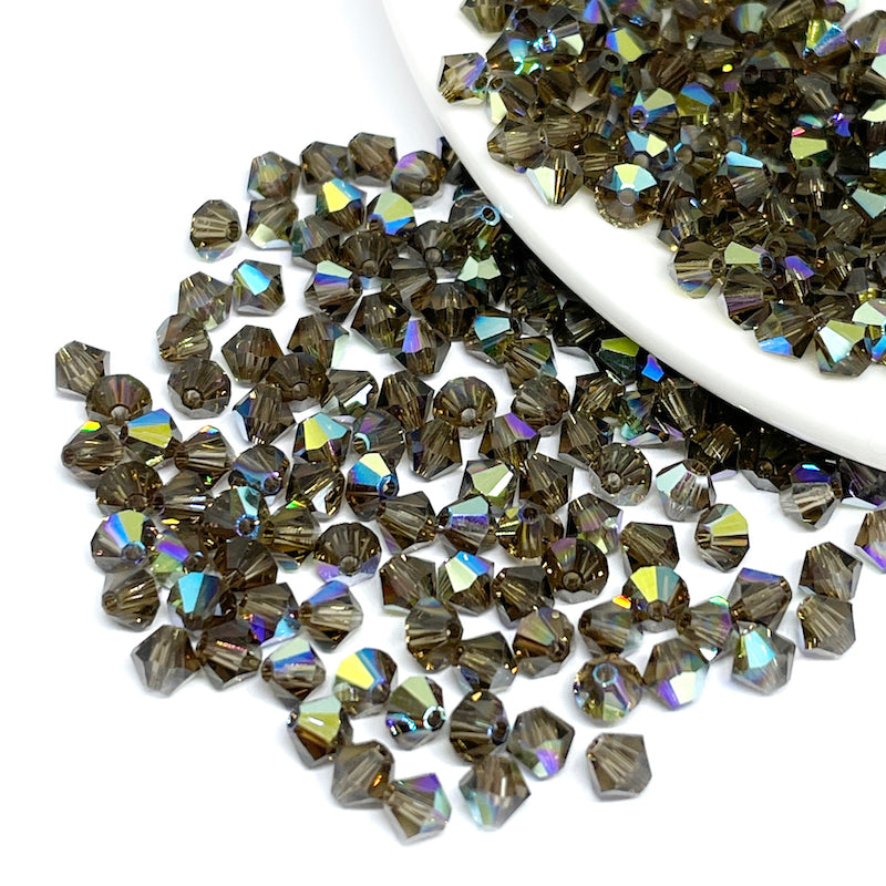 Cristal Tupi Austríaco de 4mm - 24und - Café Tornasol