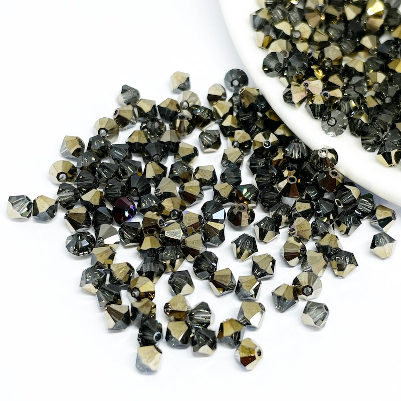 Cristal Tupi Austríaco de 4mm - 24und - Bronce y plomo