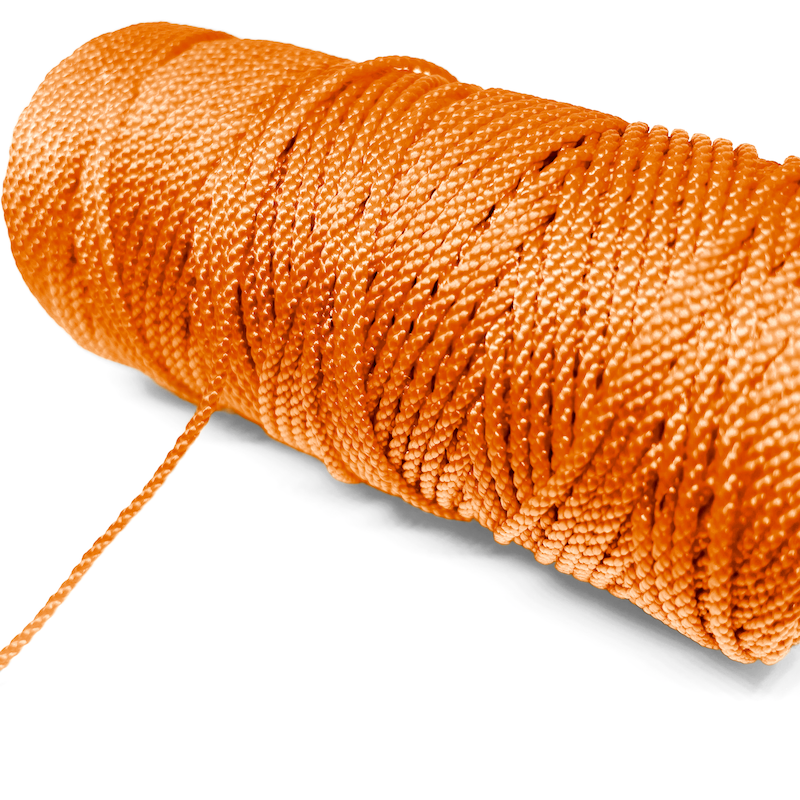 Cordón Terlenca (Hilo Colombiano) - 1,5mm - Naranja - 5mtrs