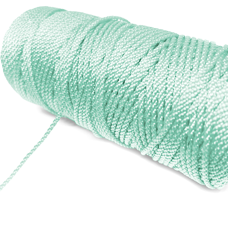 Cordón Terlenca (Hilo Colombiano) - 1,5mm - Verde Menta - 5mtrs