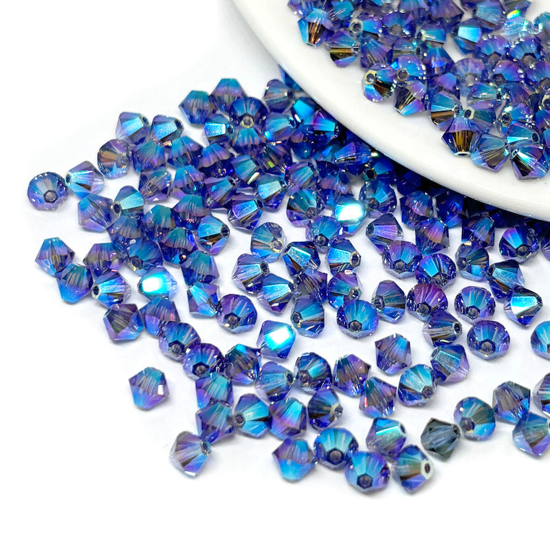 Cristal Tupi Austríaco De 4mm - 24und - Mix B - Arpa Boutique