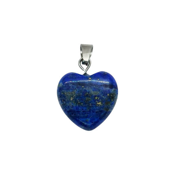 Colgante corazón de Piedra de 15mm - 1und - A Elección