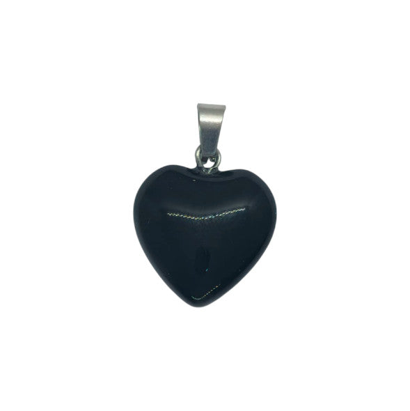 Colgante corazón de Piedra de 15mm - 1und - A Elección