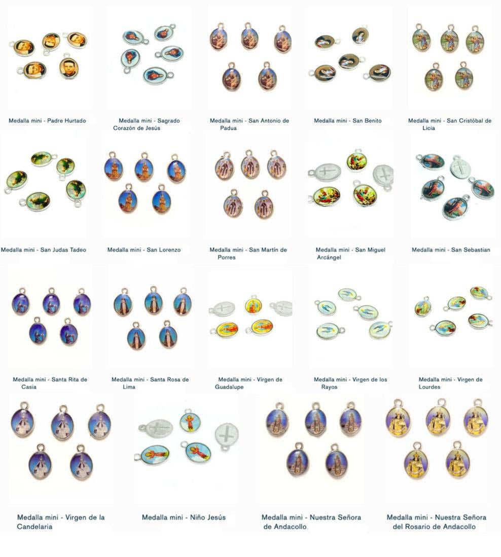 Pulsera Hilo rojo con centro Medalla a elección - 12und.