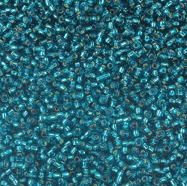 Mostacilla 8/0 - 3mm - 30gr - Petróleo Glass