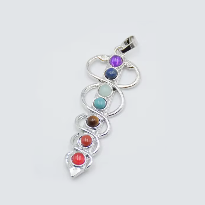Colgante Serpientes 7 chakras - 5cm