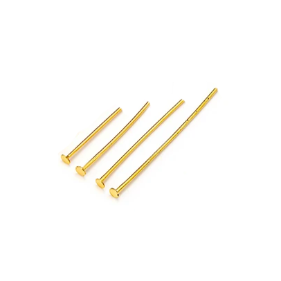 Vástagos Dorados con Tope - 10gr - Tamaño a elección