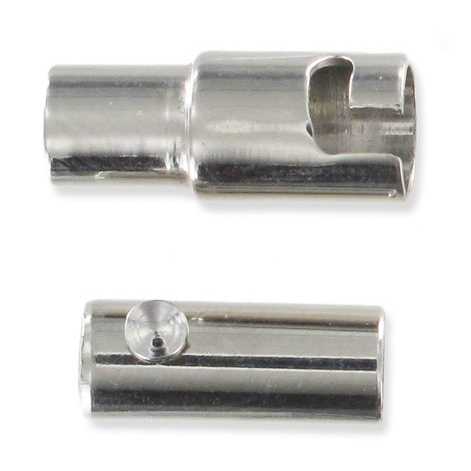 Broche tornillo imantado 14x3mm - Plateado - 1und