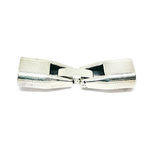 Broche tipo brazalete - 35mm - Plateado - 1und