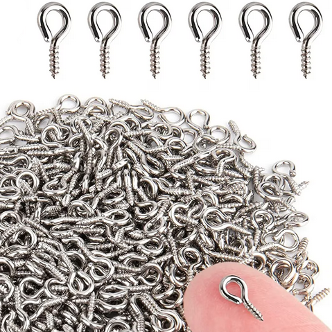 Set de cáncamos 10mm - Acero Quirúrgico - 20und