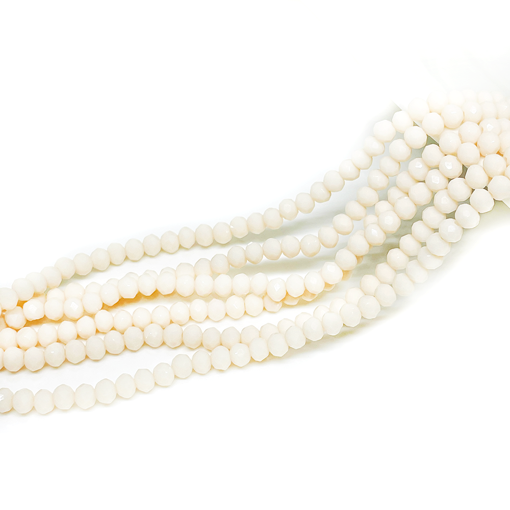 Cristal Chino - 4x3mm - Crema