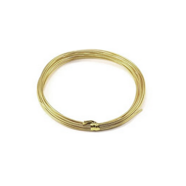 Alambre de alpaca - 35gr - Color Dorado Bronce - Tamaño a elección