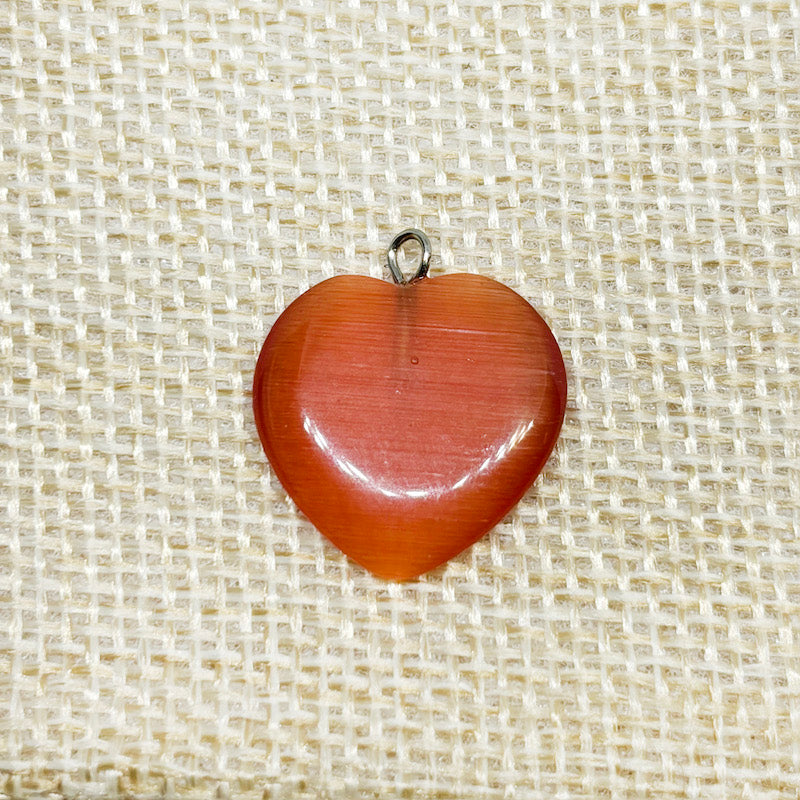 Colgante Corazón de Ojo de gato