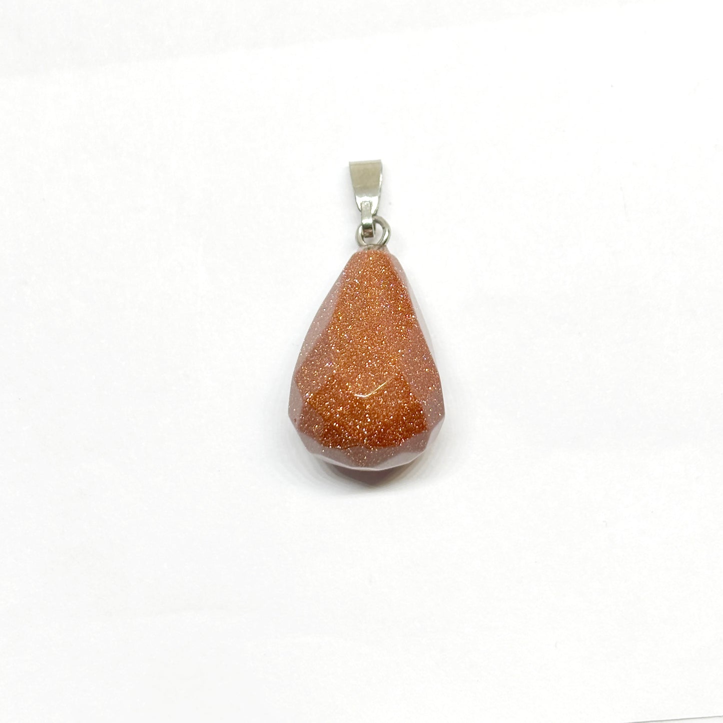 Colgante gota facetada - 12x18mm - A Elección