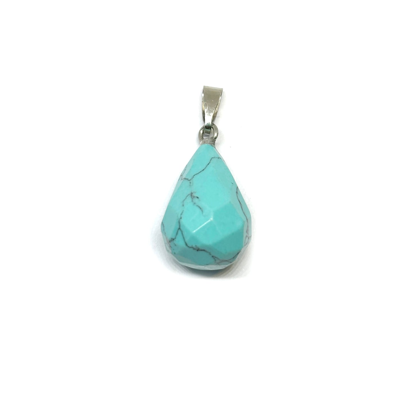 Colgante gota facetada - 12x18mm - A Elección