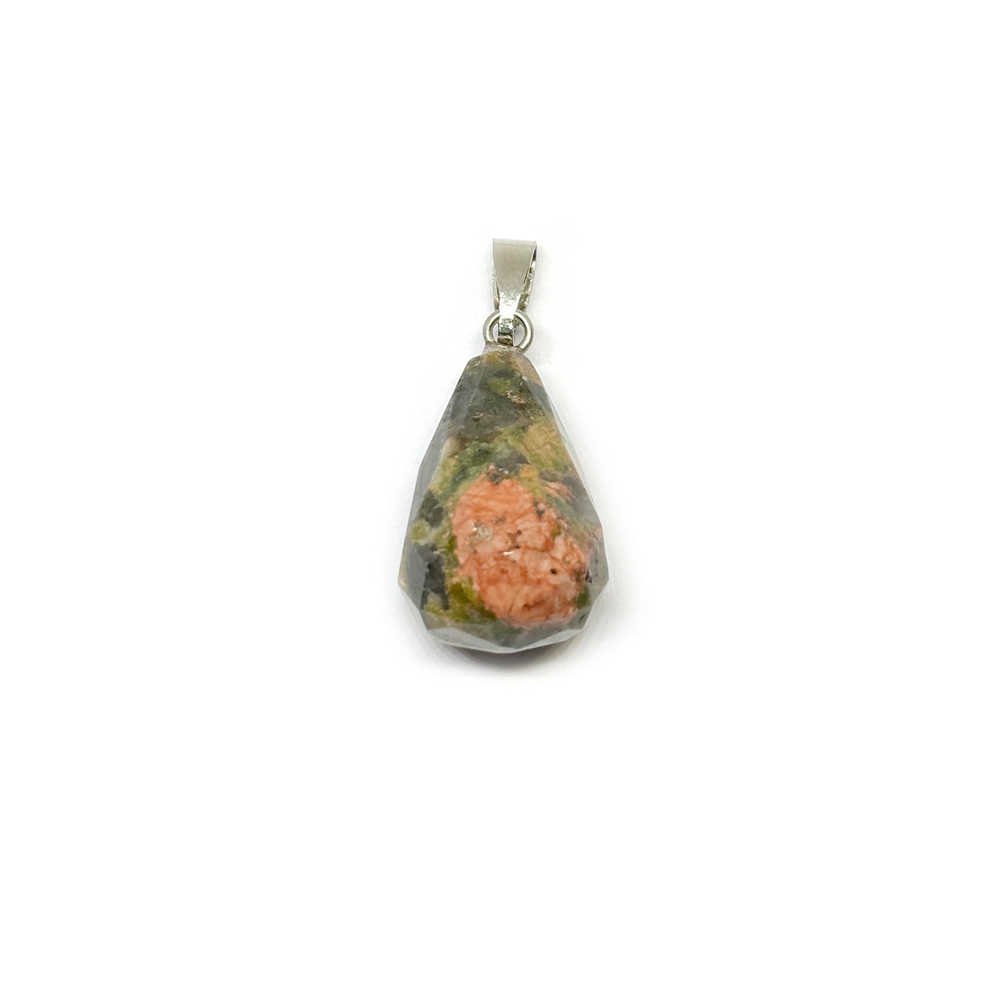 Colgante gota facetada - 12x18mm - A Elección