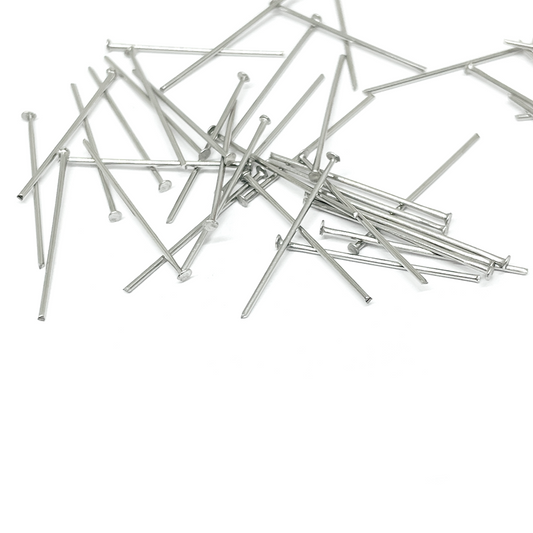 Vástagos Acero Quirúrgico con tope - 22mm - 5gr