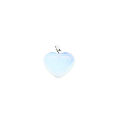 Colgante Corazón Piedra de 25mm - 1und - A Elección