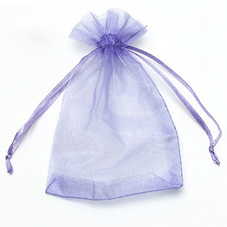 Bolsa de Organza 13x18cm - Set 10und - Color a Elección