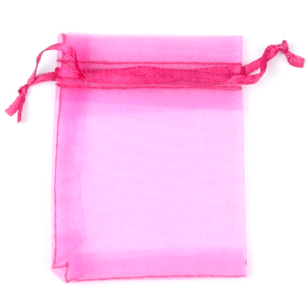 Bolsa de Organza 7x9cm - Set 10und - Color a Elección