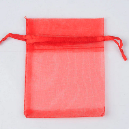 Bolsa de Organza 7x9cm - Set 10und - Color a Elección