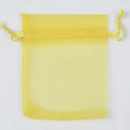Bolsa de Organza 7x9cm - Set 10und - Color a Elección