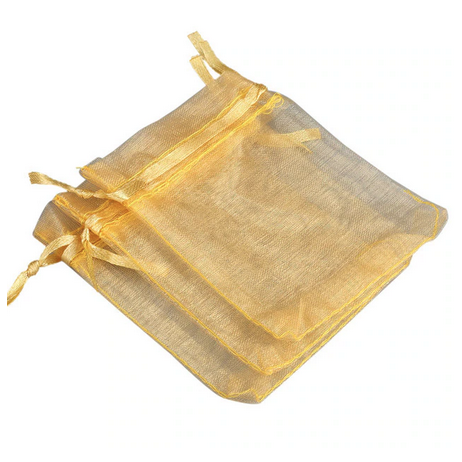 Bolsa de Organza 9x12cm - Set 10und - Color a Elección
